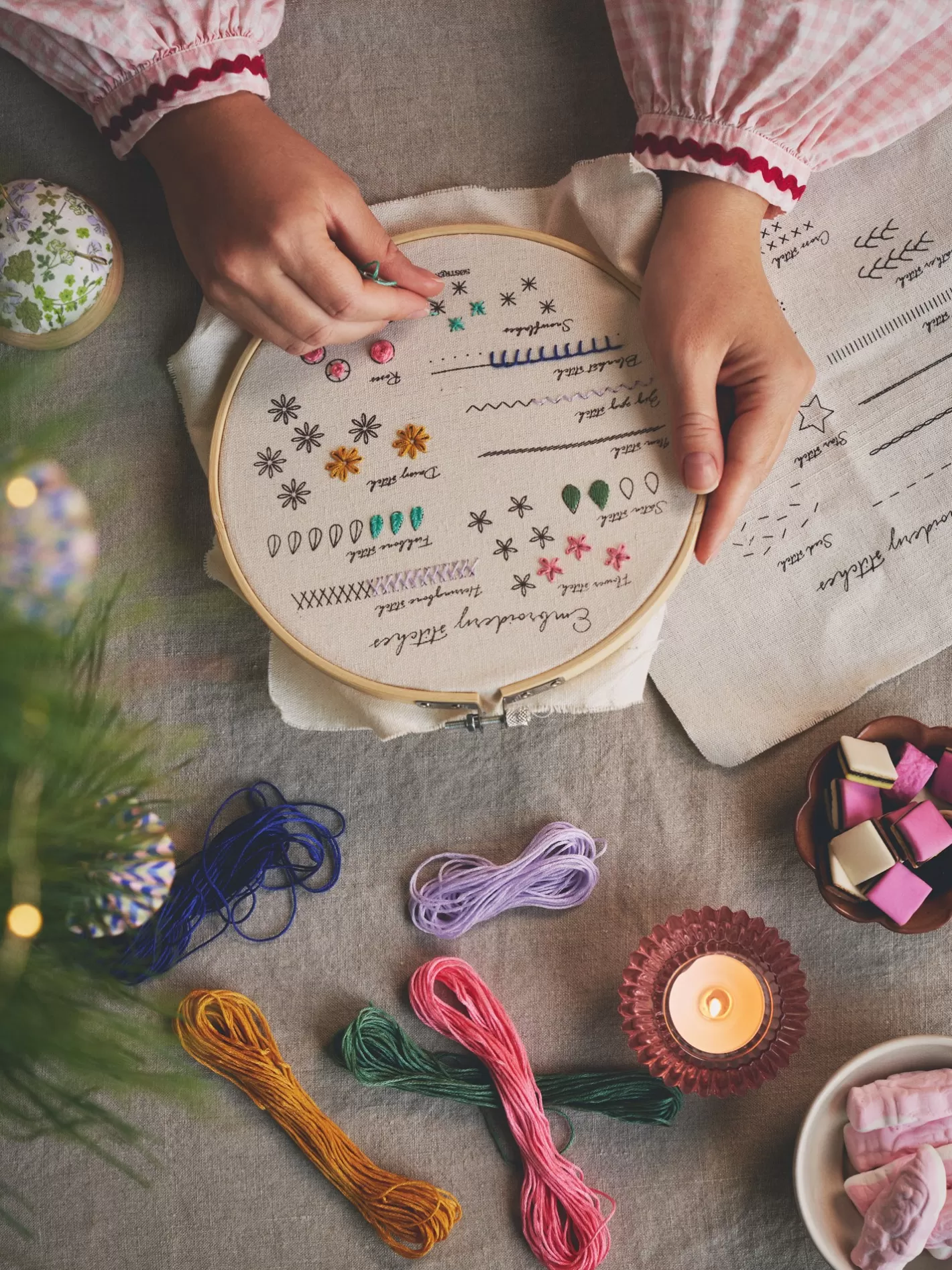 Best Broderisæt Til Begyndere Diy-Kit