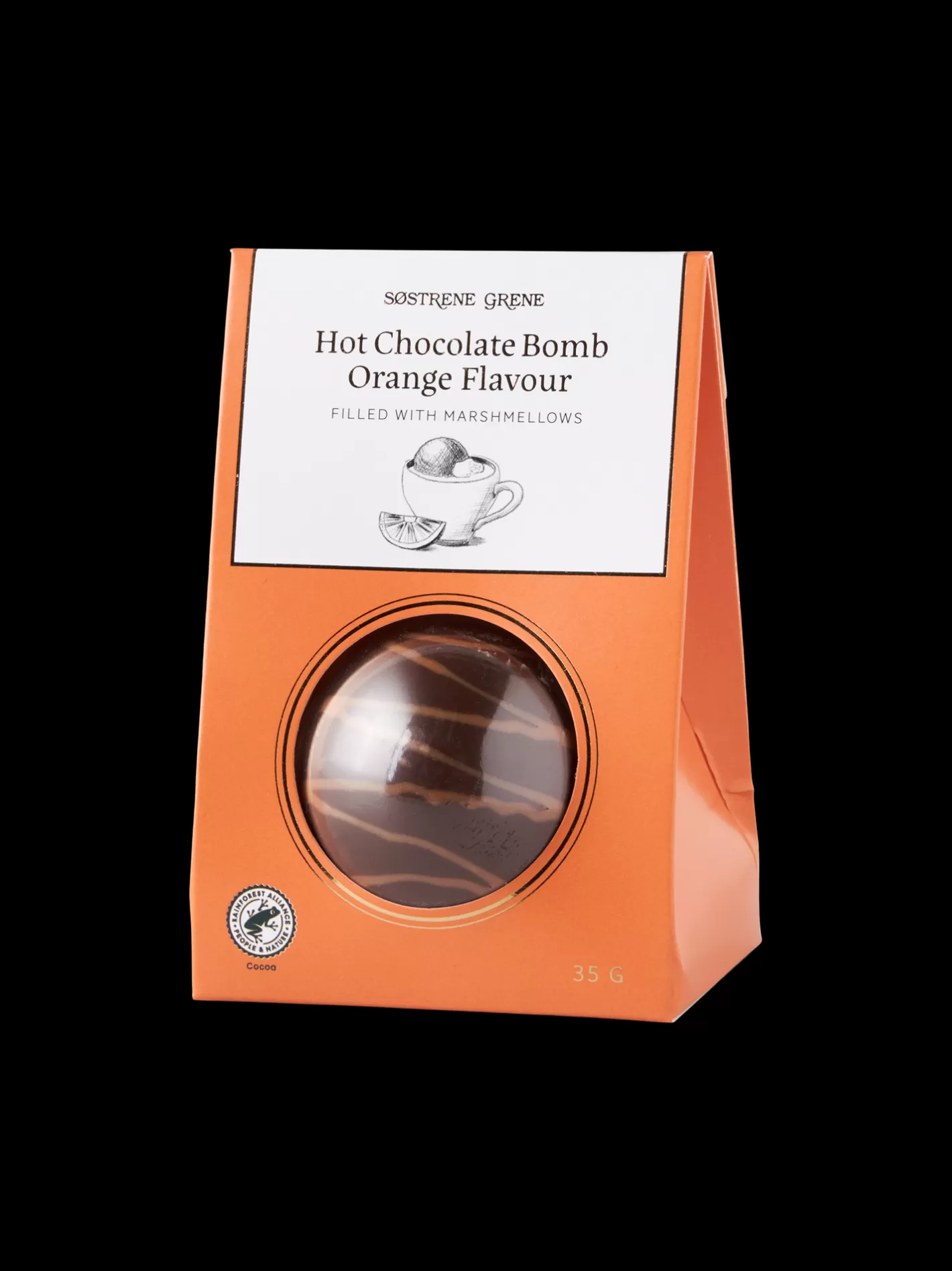 Hot Chokoladebombe Til Varm Chokolade Den Lille Sult