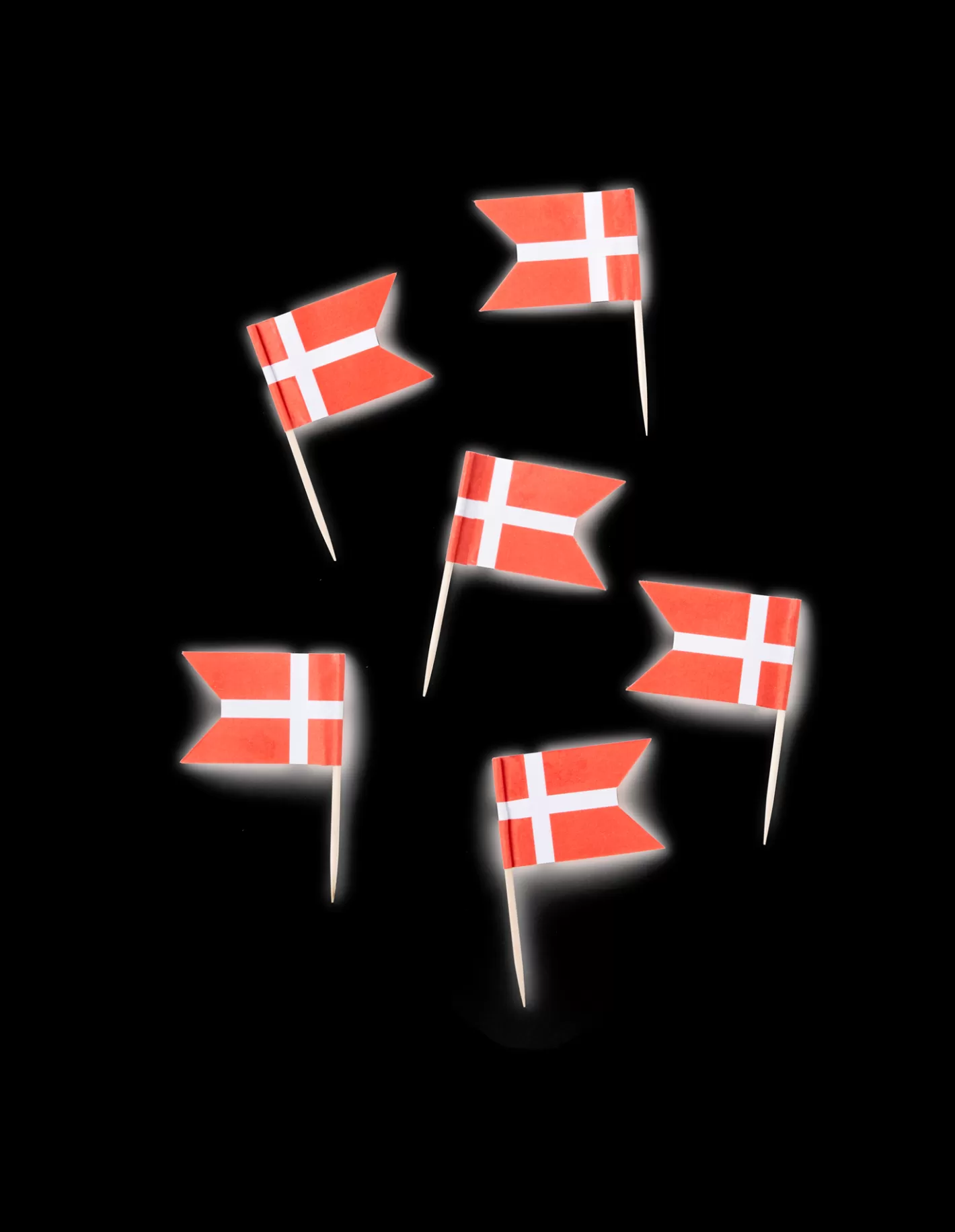 Online Mini Dannebrogsflag Festpynt