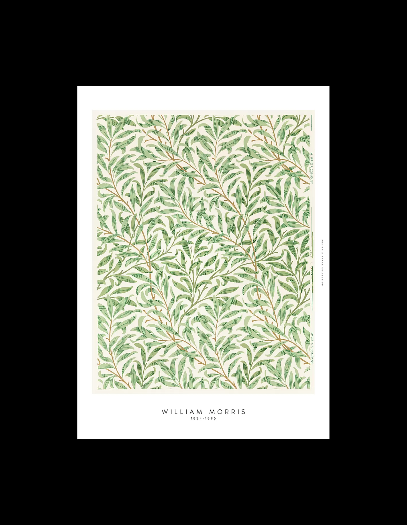 Cheap Plakat Green Leaves 40 X 50 Rammer Og Plakater