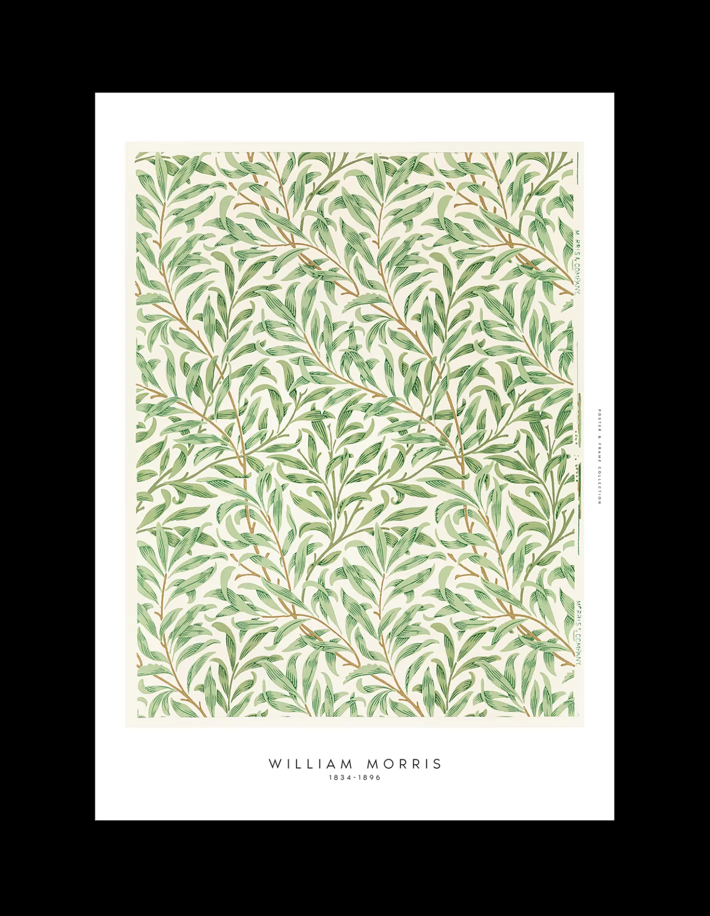 Clearance Plakat Green Leaves 50 X 70 Rammer Og Plakater