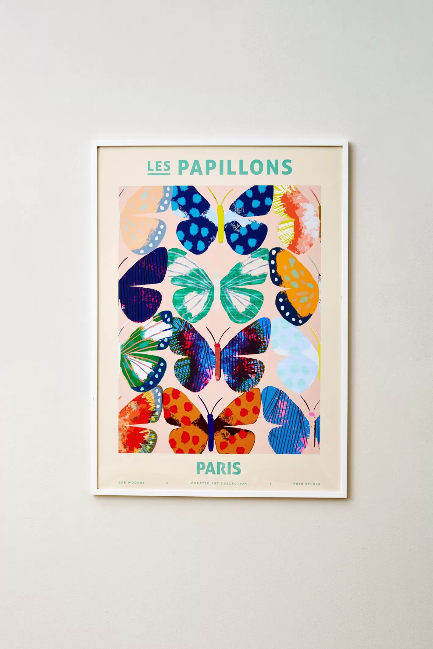 Best Sale Plakat Les Papillons - Paris 50 X 70 Rammer Og Plakater