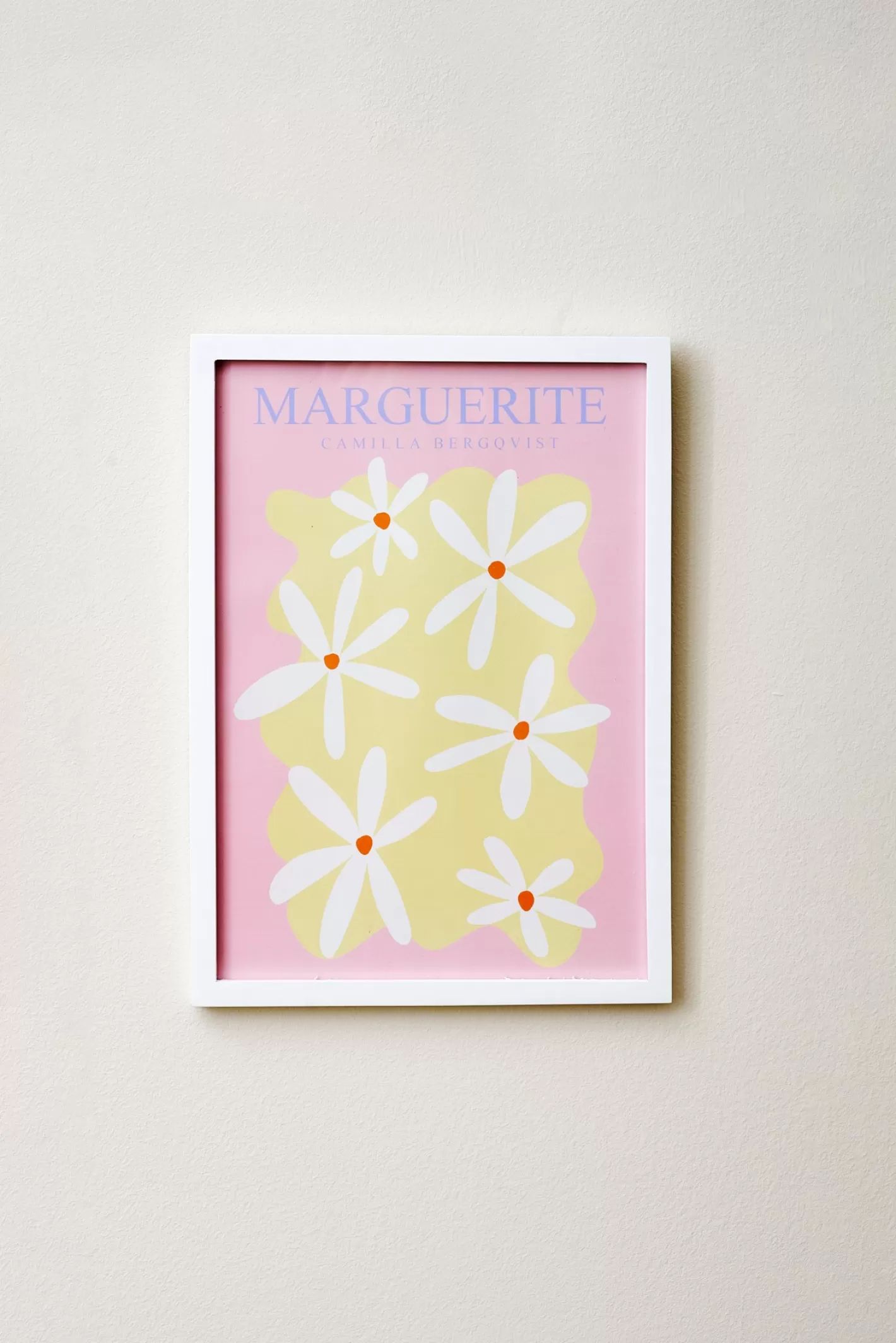 Sale Plakat Marguerite Rose A4 Rammer Og Plakater